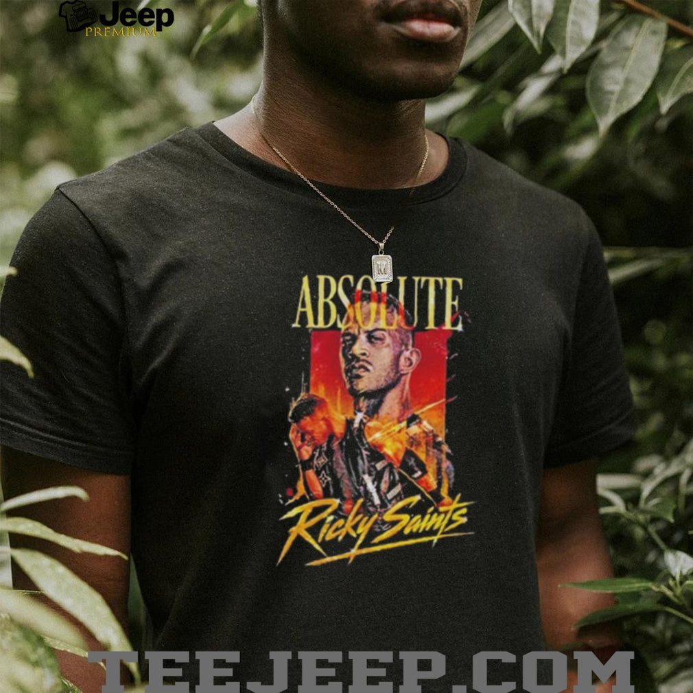 Ricky Saints Absolute AEW Wrestling shirt