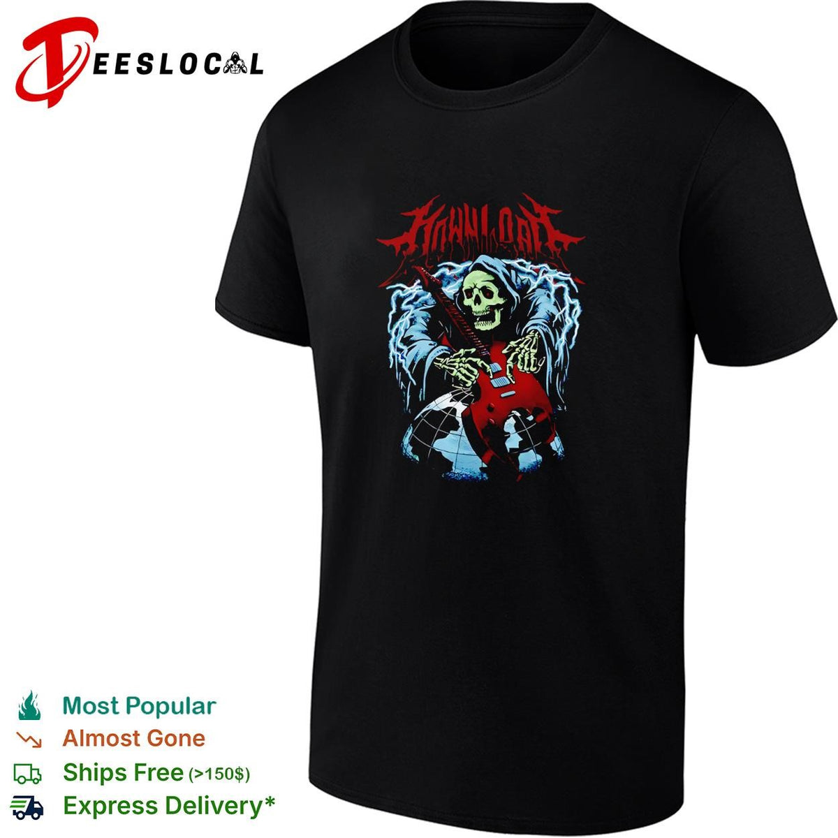 Riff Reaper Download Festival 2026 In Donnington UK From 10 To 14 June 2026 shirt
