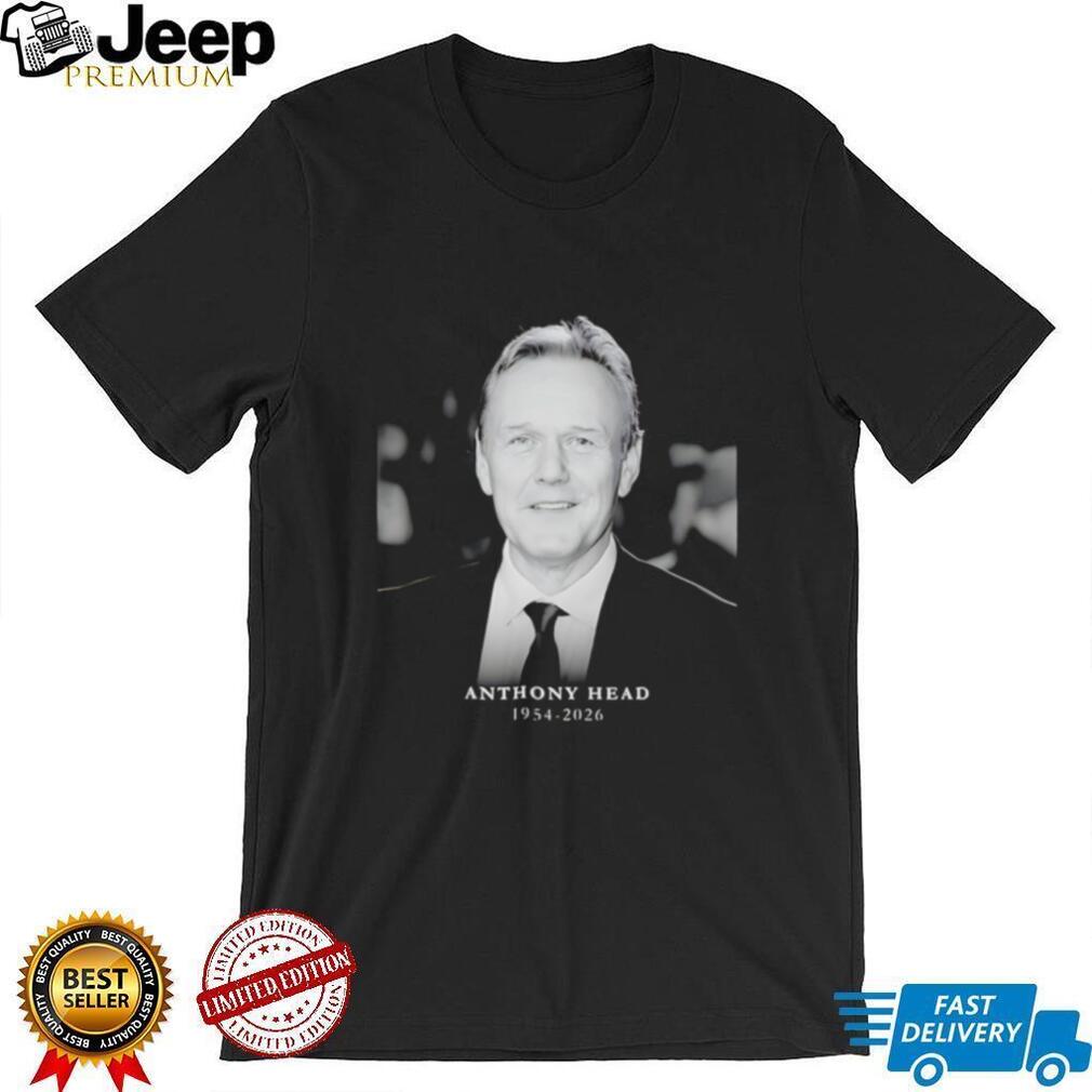 Rip Anthony Head 1954 2026 Shirt