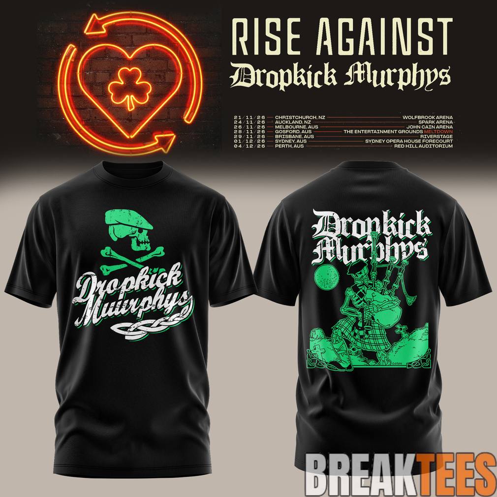 Rise Against x Dropkick Murphys Tour Shirt