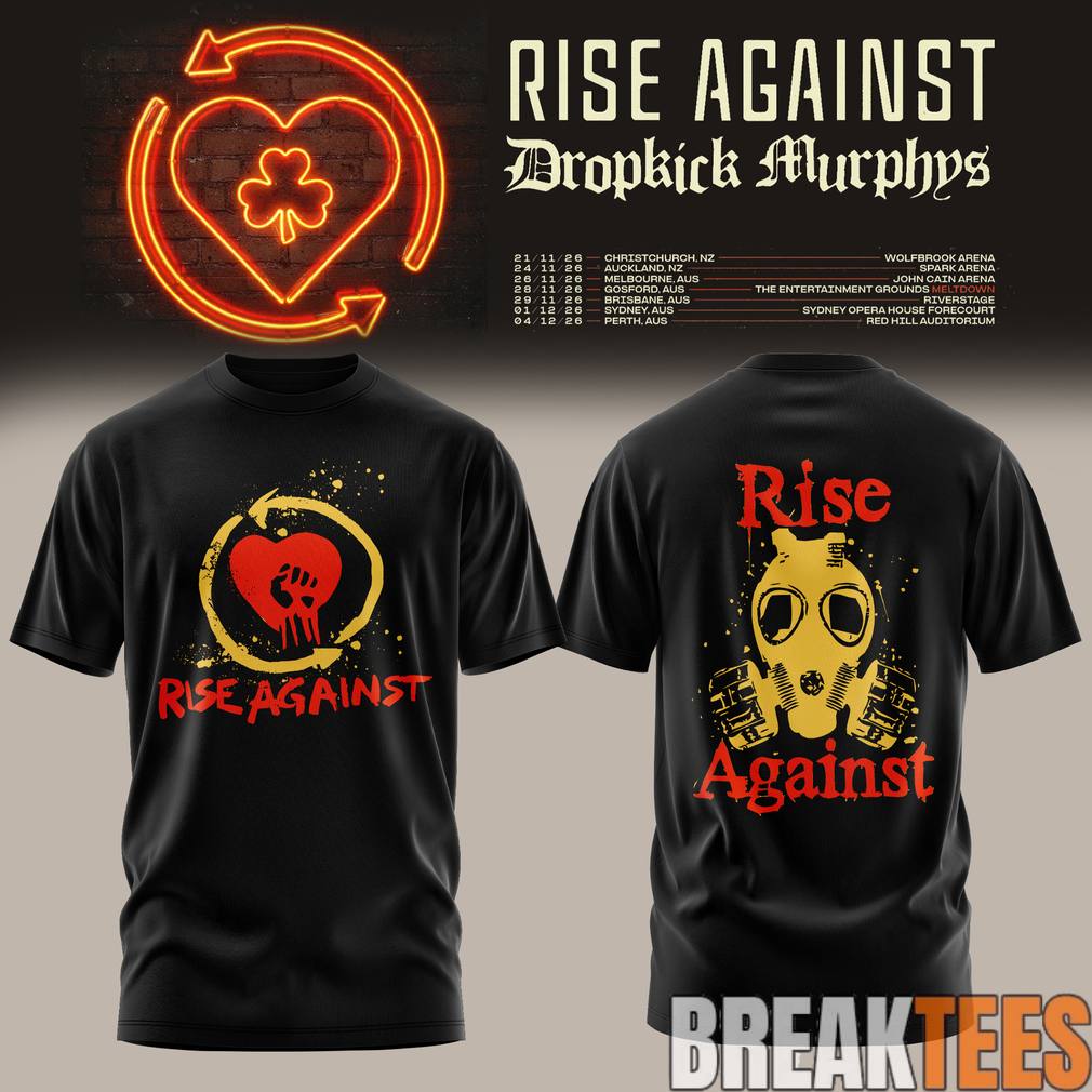 Rise Against x Dropkick Murphys Tour Shirt