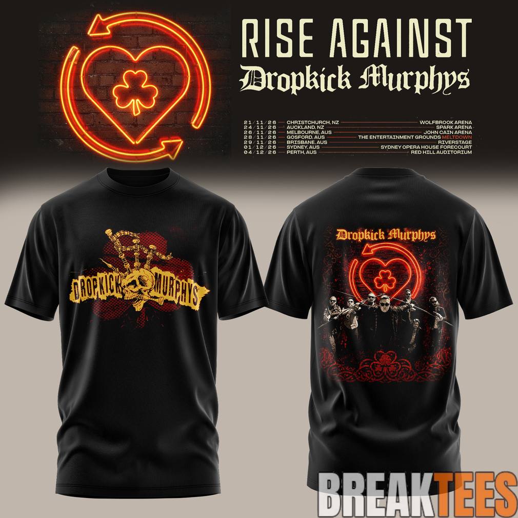 Rise Against x Dropkick Murphys Tour Shirt
