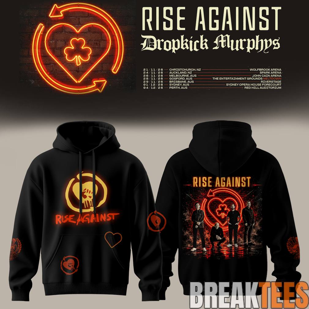 Rise Against x Dropkick Murphys Tour Special Hoodie