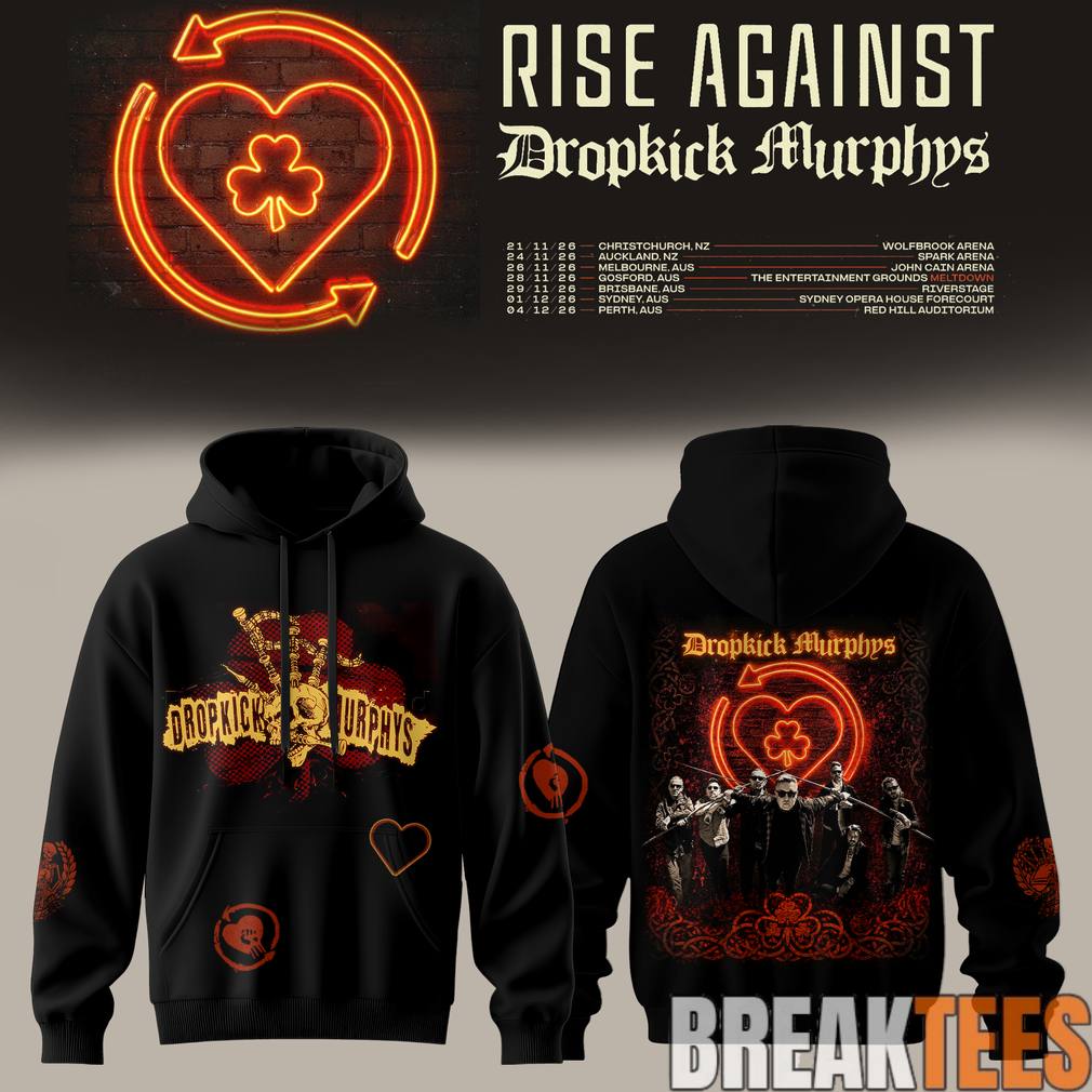 Rise Against x Dropkick Murphys Tour Special Hoodie