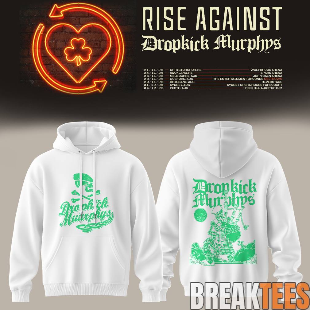 Rise Against x Dropkick Murphys Tour Special Hoodie