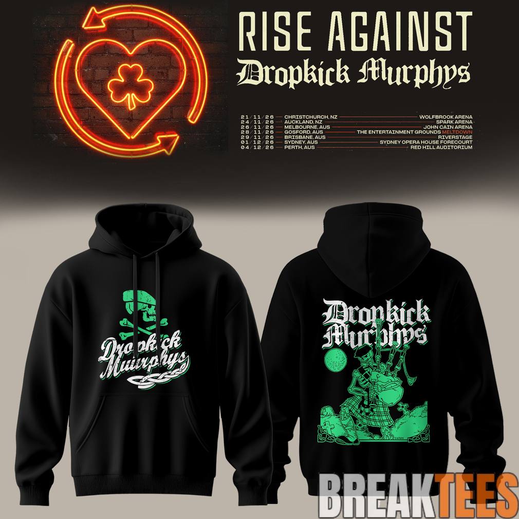 Rise Against x Dropkick Murphys Tour Special Hoodie