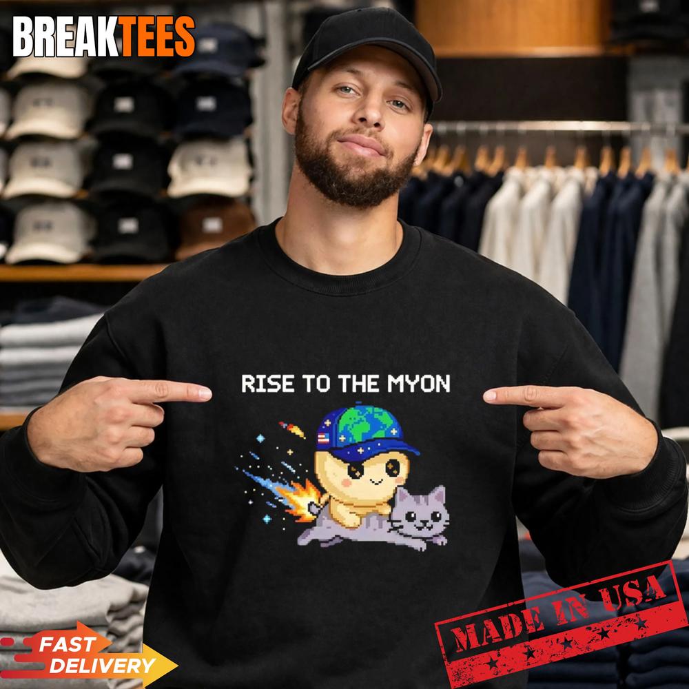 Rise To The Nyan NASA Artemis II To The Moon And Beyond Mascot T-Shirt