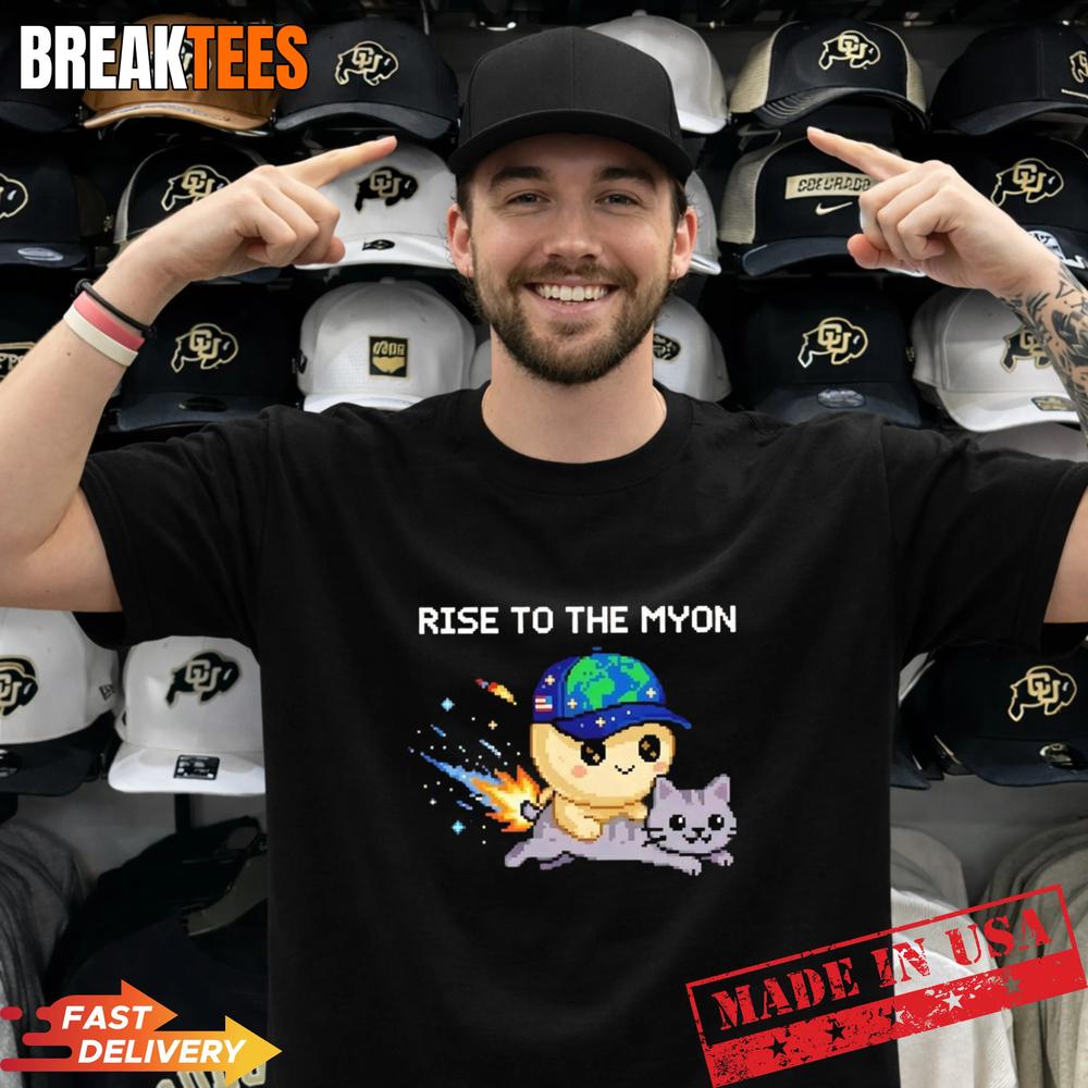 Rise To The Nyan NASA Artemis II To The Moon And Beyond Mascot T-Shirt