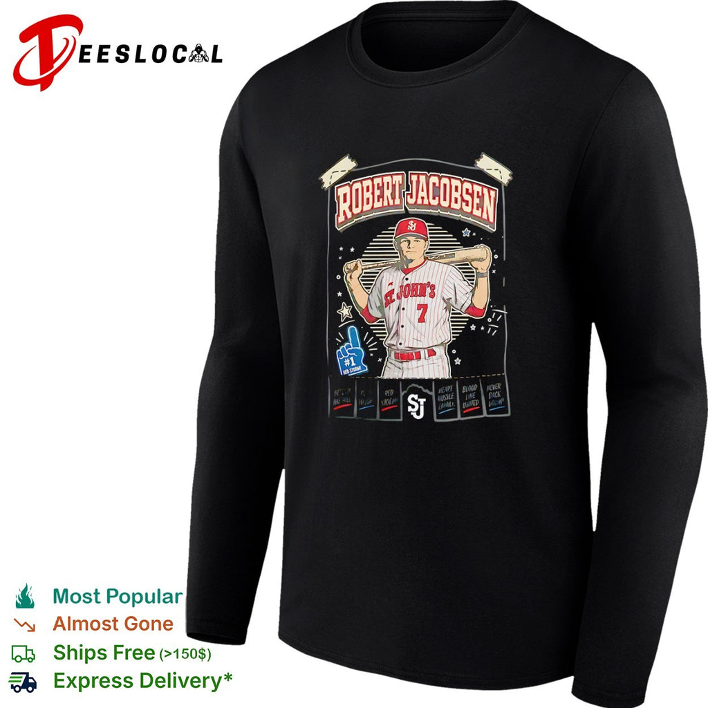 Robert Jacobsen St Johns Red Storm Defend the Hill Play Tough Heart Hustle shirt