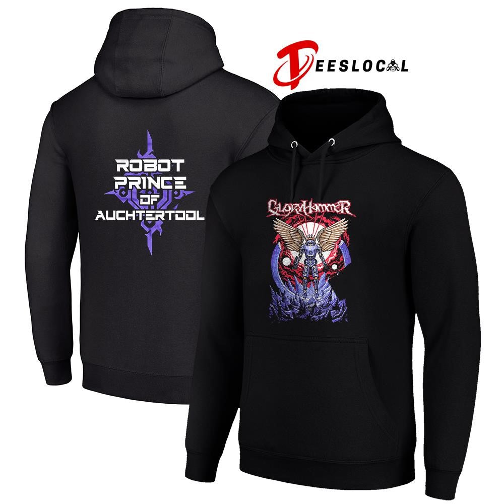 Robot prince of auchtertool graphic shirt