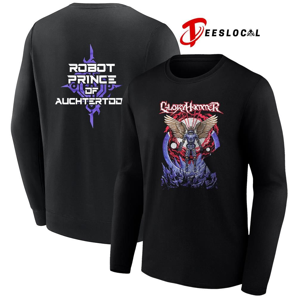 Robot prince of auchtertool graphic shirt
