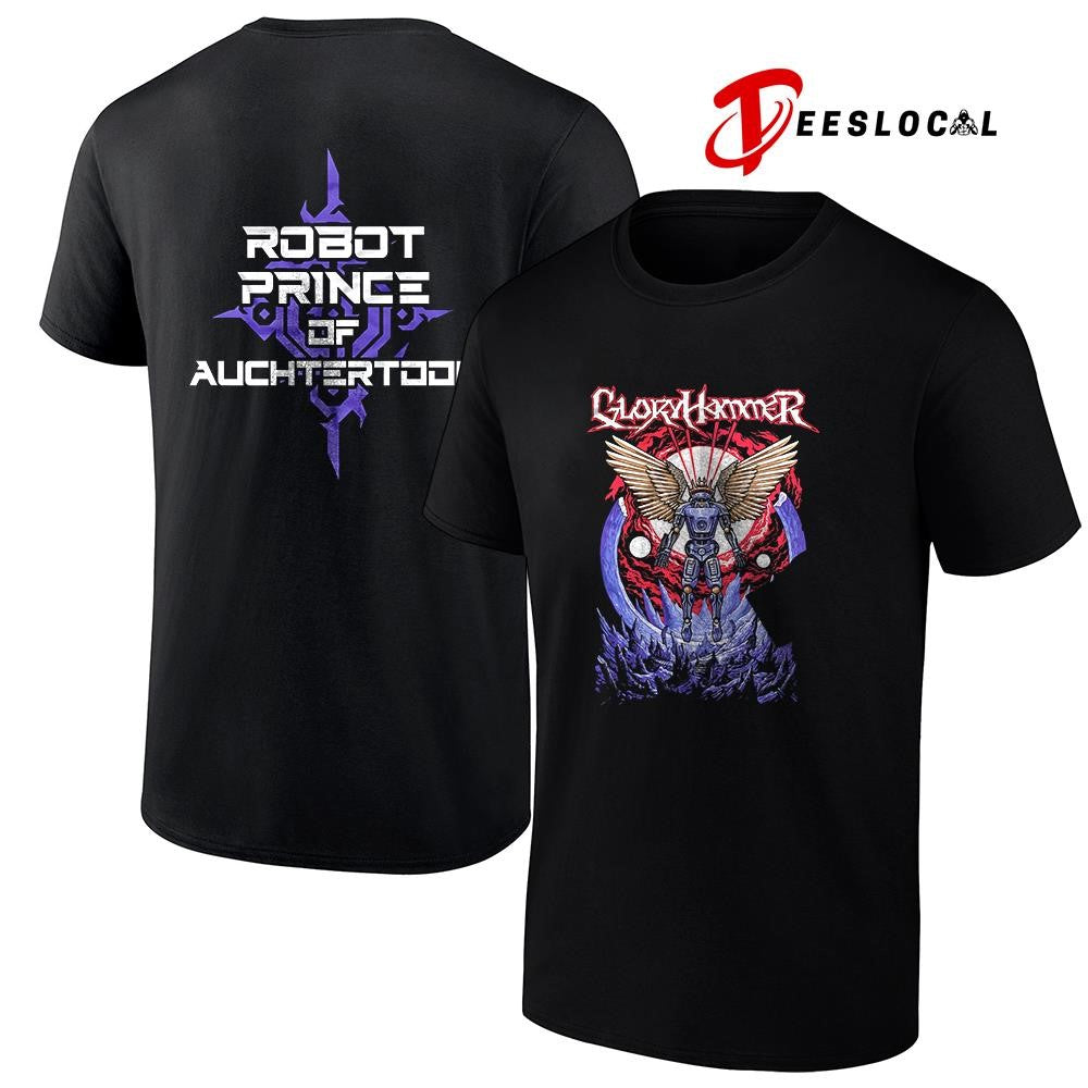 Robot prince of auchtertool graphic shirt
