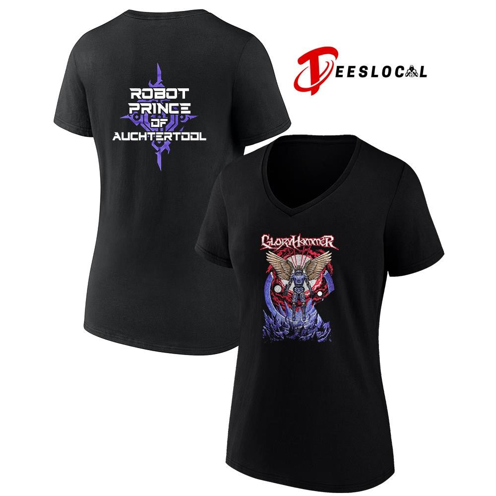 Robot prince of auchtertool graphic shirt