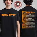 Rock Fest Wisconsin 2026 Amplify Your Soul Full Lineup On July 15 16 17 18 2026 In Cadott Wisconsin 2026 Two Sided T-Shirt