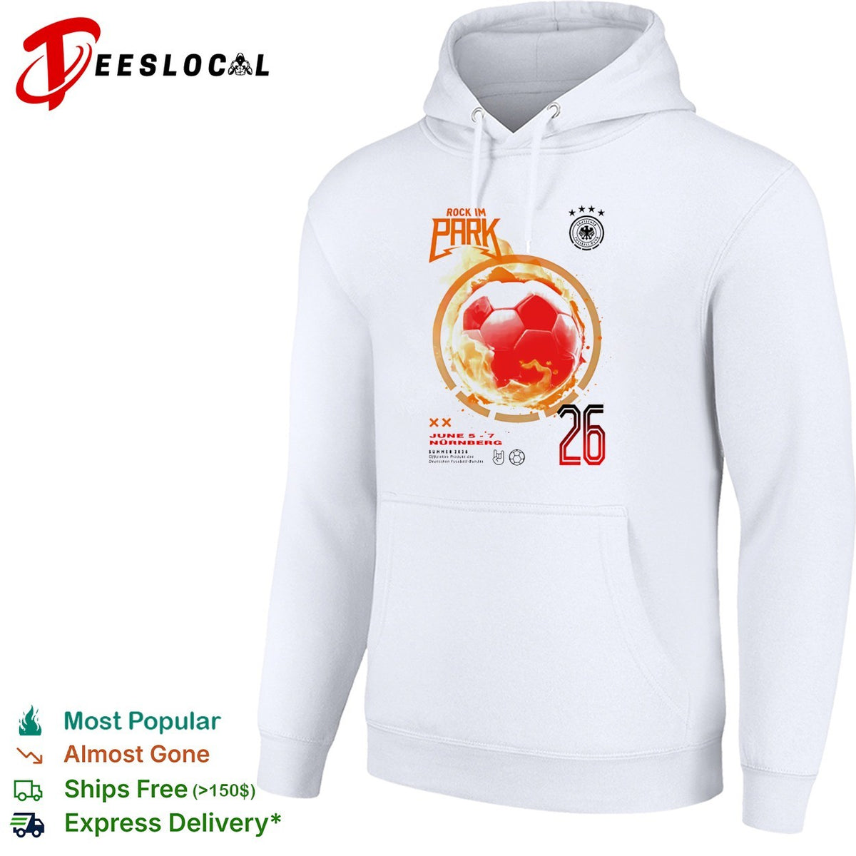 Rock Im Park Germany DFB soccer June 2026 Nurnberg shirt