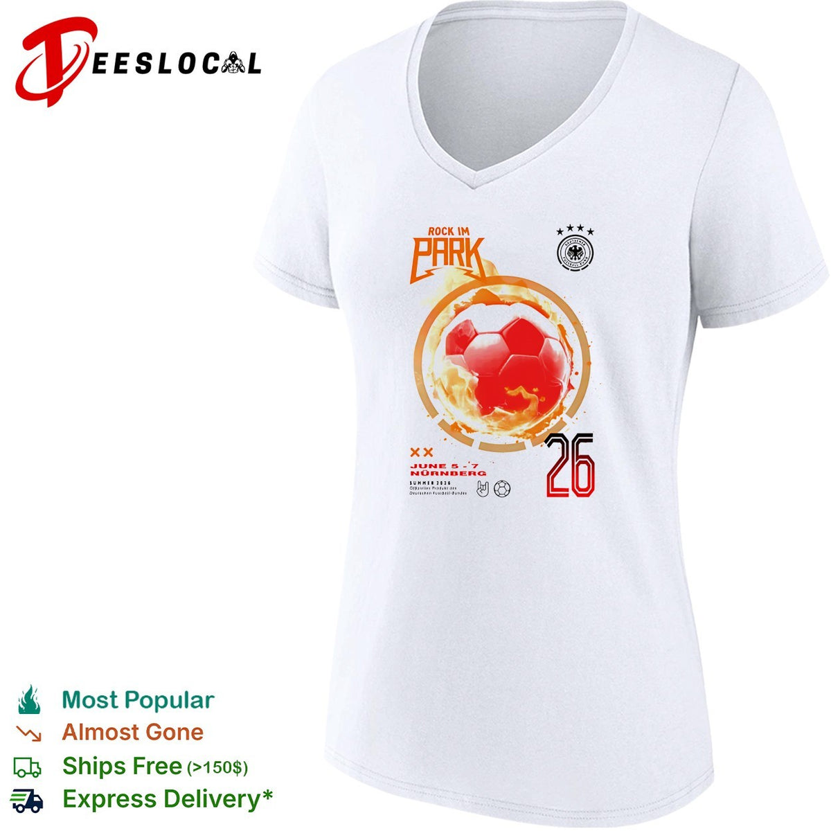 Rock Im Park Germany DFB soccer June 2026 Nurnberg shirt