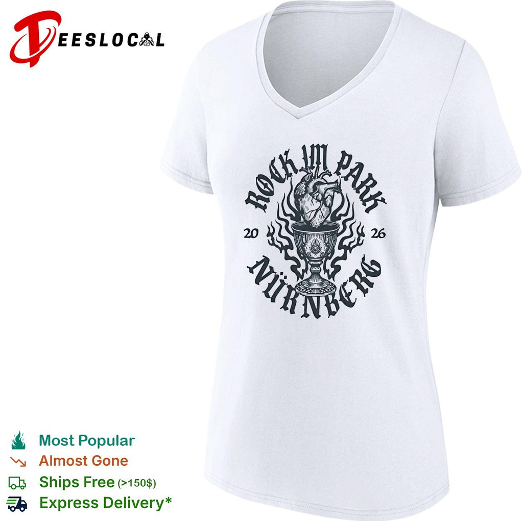 Rock I’m Park Nurnberg 2026 gothic heart chalice dark art shirt