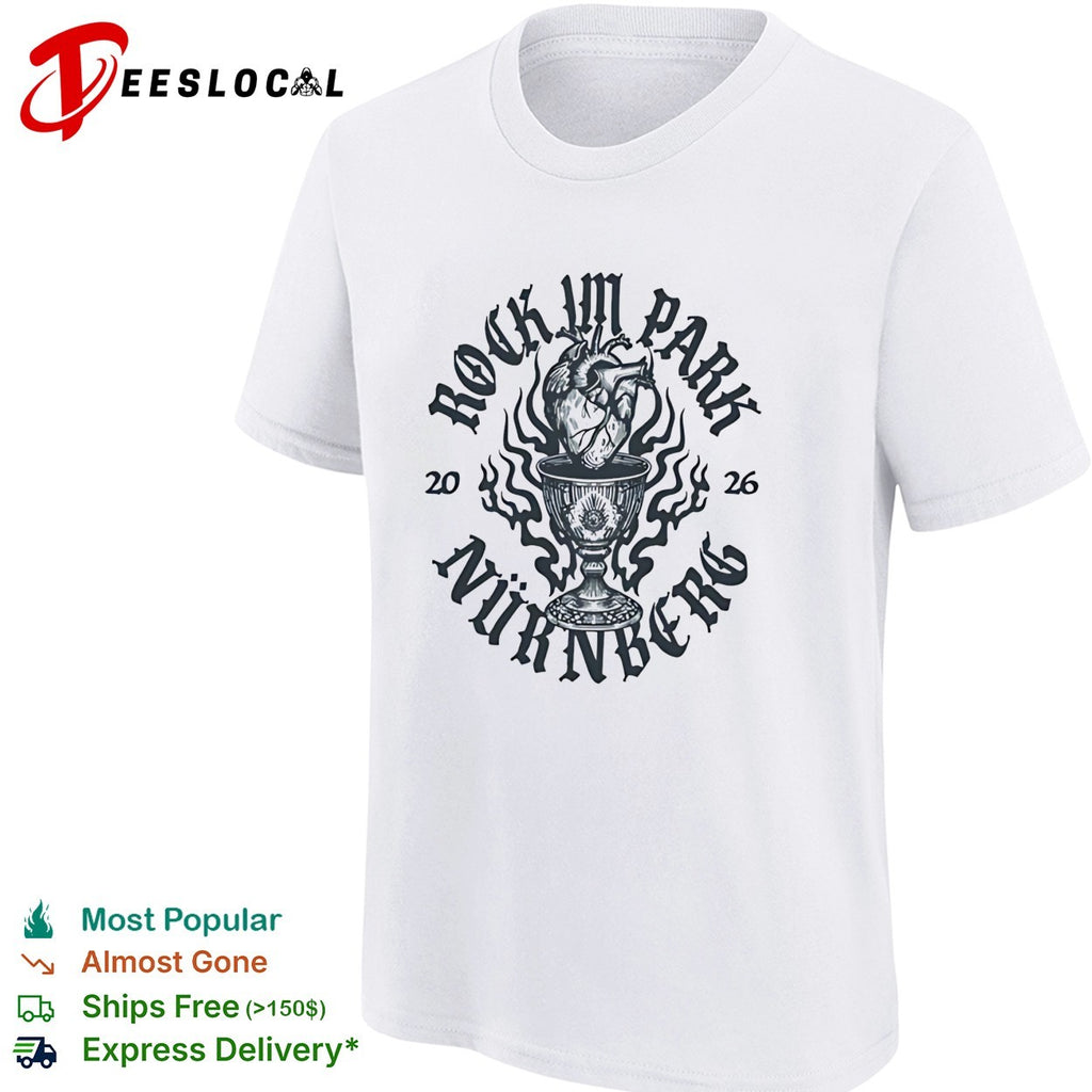 Rock I’m Park Nurnberg 2026 gothic heart chalice dark art shirt