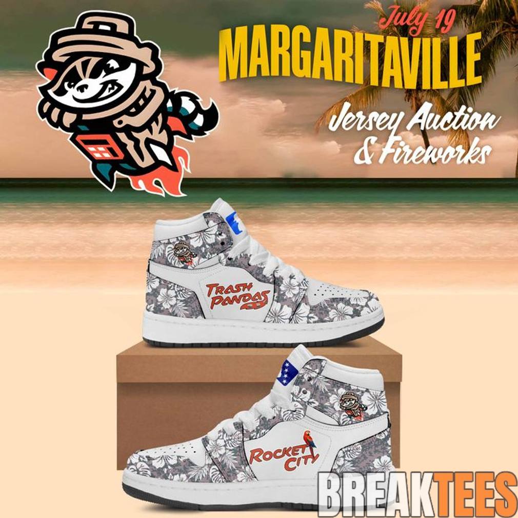 Rocket City Trash Pandas Margaritaville Night AJ1 Shoes