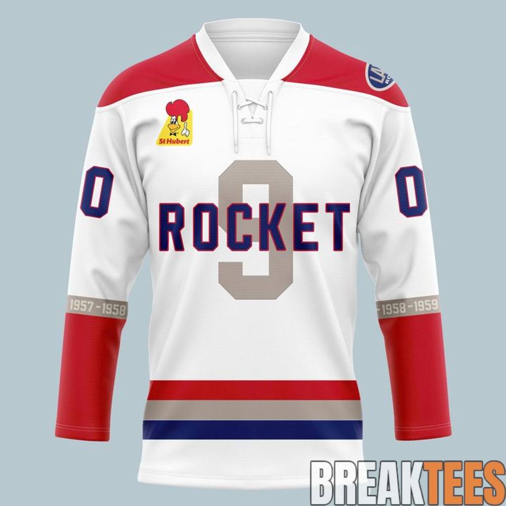 Rocket de Laval x The memory of Maurice Richard Hockey Jersey