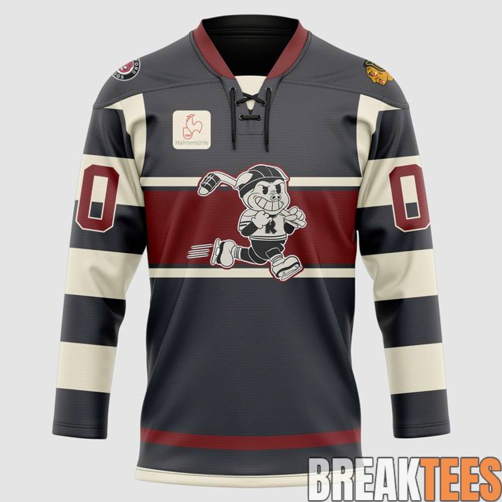 Rockford IceHogs in the 1920s Hockey Jersey