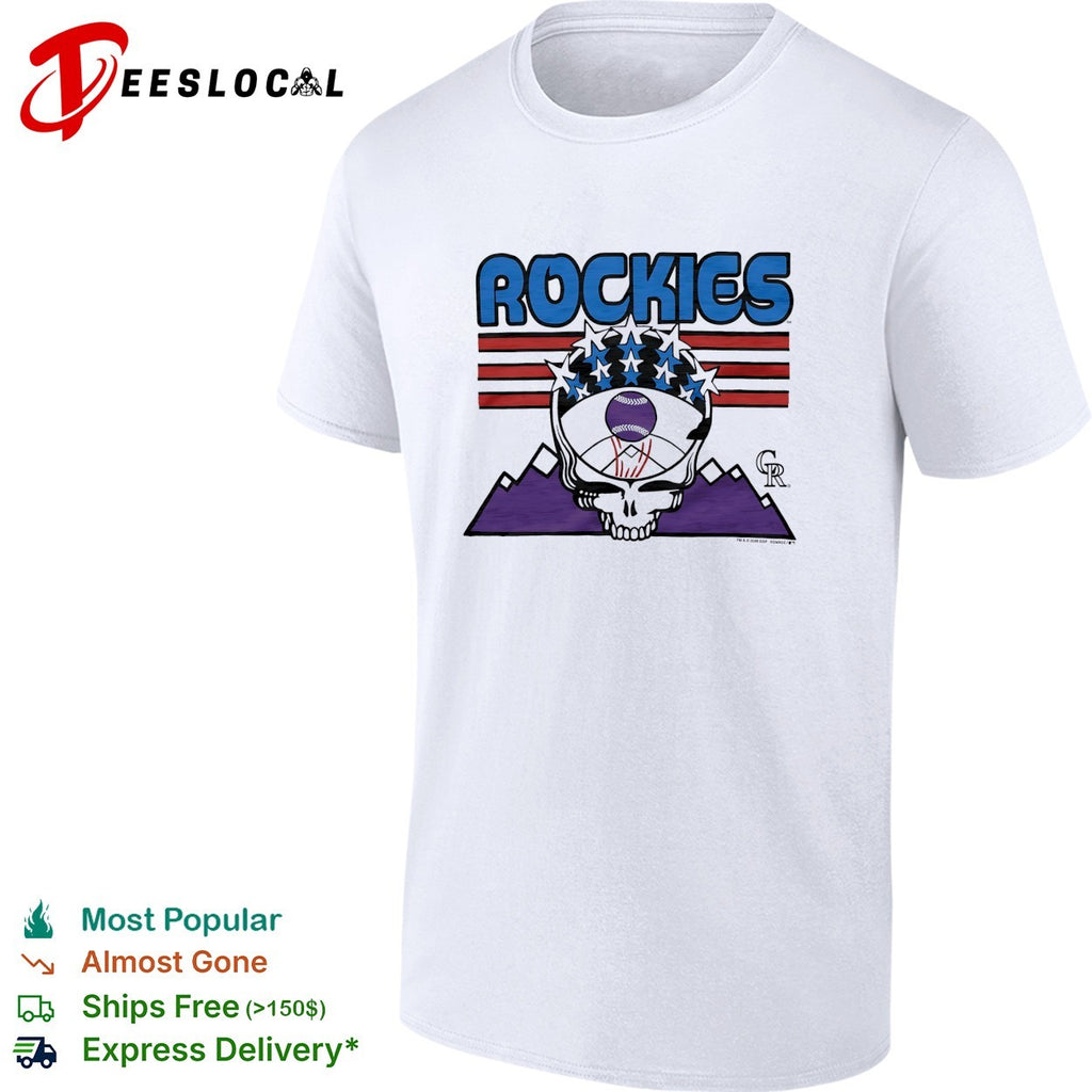 Rockies Americana MLB x Grateful Dead vintage shirt