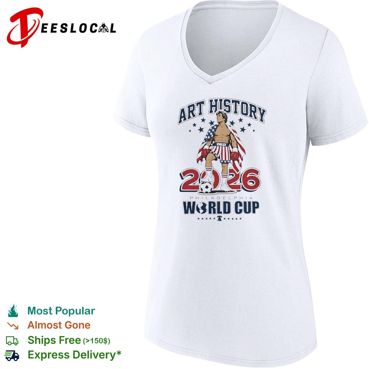 Rocky Balboa Philadelphia World Cup 2026 shirt