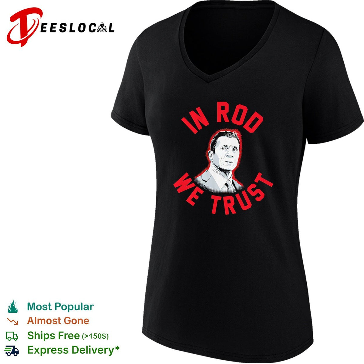 Rod Brind’Amour coach Carolina Hurricanes in Rod we trust shirt