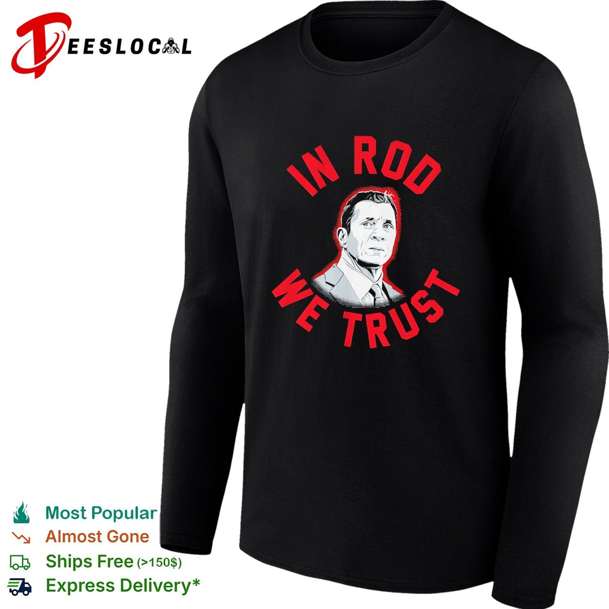 Rod Brind’Amour coach Carolina Hurricanes in Rod we trust shirt