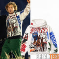 Rolling Loud Movie Owen Wilson Mixed Media Cement Hoodie
