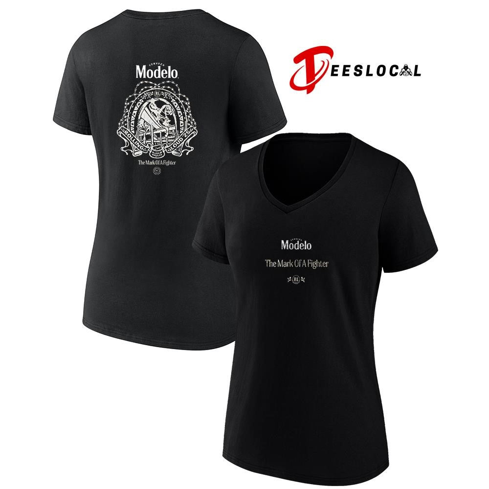 Rolling Loud x Modelo concerte the mark of a fighter shirt