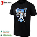 Rom Kellis V North Carolina Tar Heels baseball Shirt