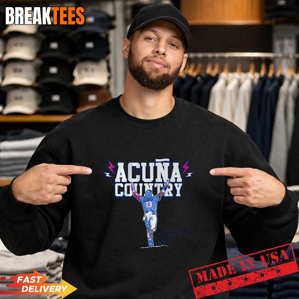 Ronald Acuna Jr Country Atlanta Baseball T-Shirt
