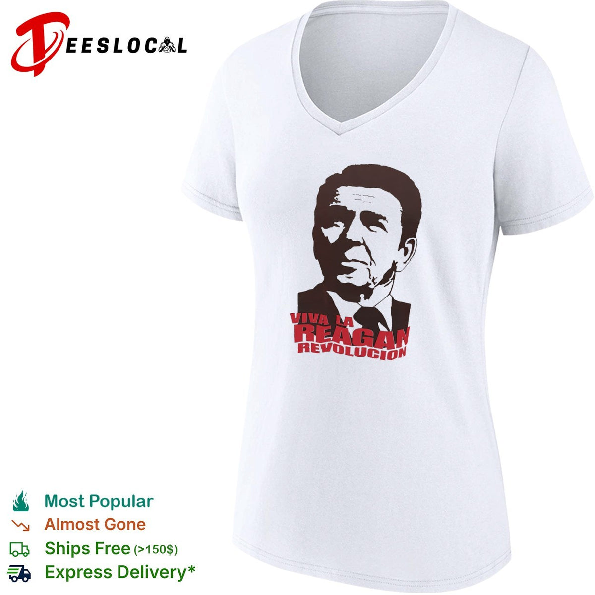 Ronald Reagan Viva la Reagan Revolucion shirt