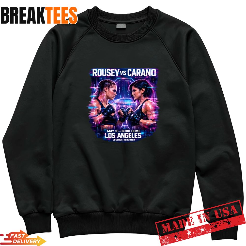Ultimate Ronda Rousey vs Gina Carano T-Shirt for MMA Fans