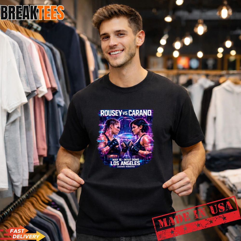 Ultimate Ronda Rousey vs Gina Carano T-Shirt for MMA Fans