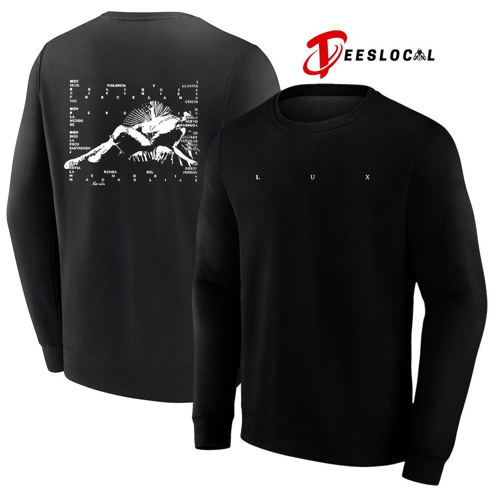 Rosalia LUX tracklist graphic shirt
