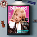 Rose BlackPink Graces The Cover Of Billboard The No 1s Issue Wall Decor Poster Canvas