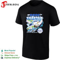 Ross Chastain 1 Busch Light bass fishing Trackhouse NASCAR shirt