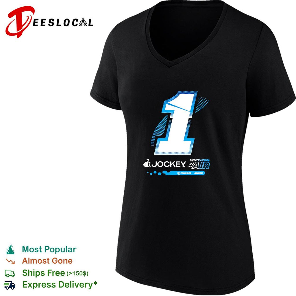 Ross Chastain 1 Jockey VentraCool Air big number Trackhouse NASCAR shirt