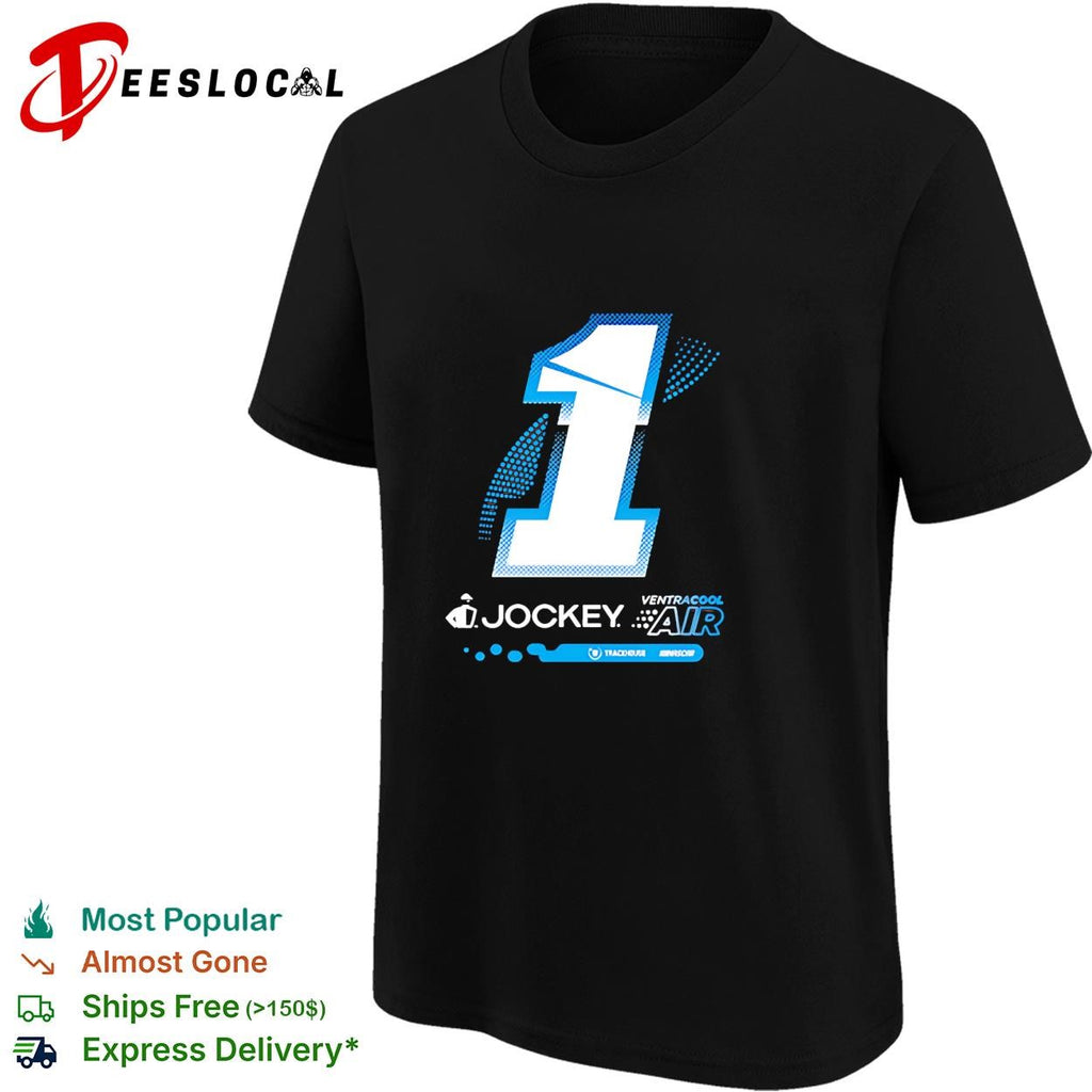 Ross Chastain 1 Jockey VentraCool Air big number Trackhouse NASCAR shirt