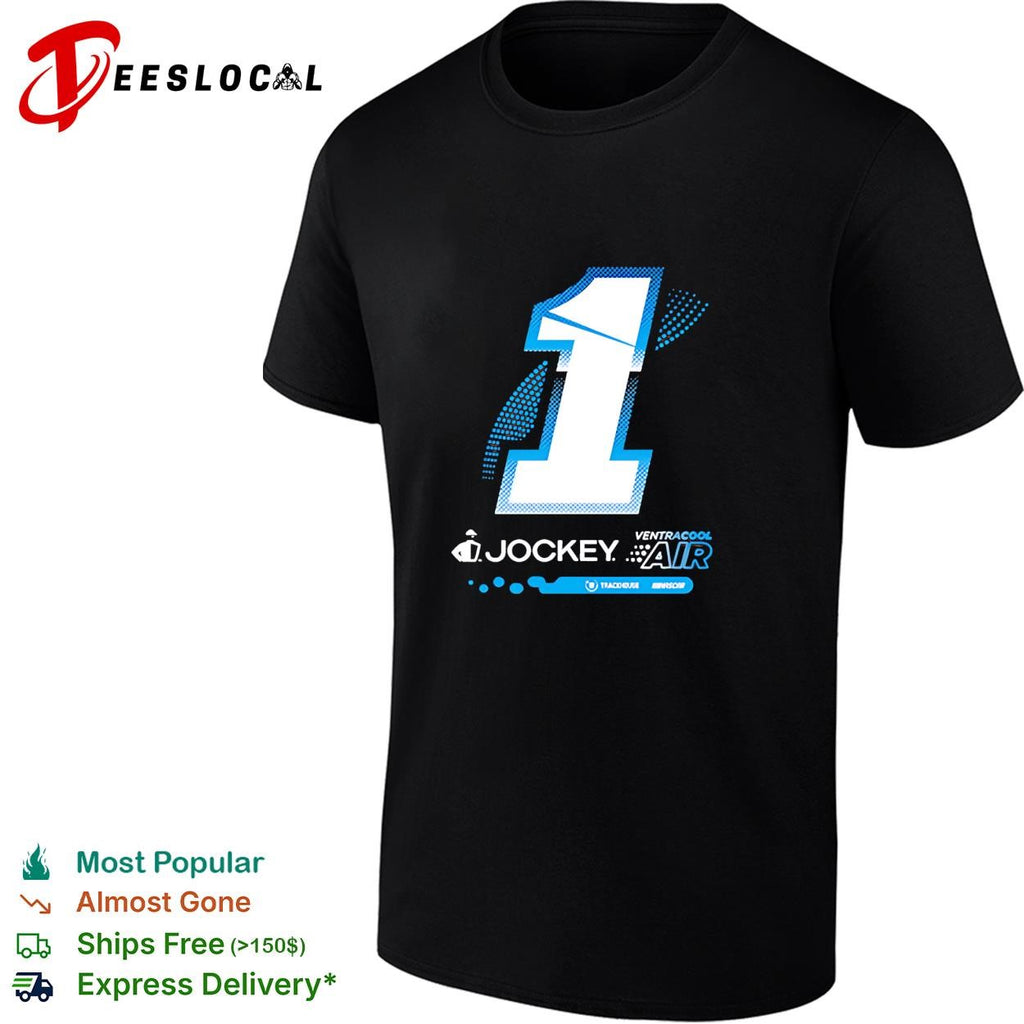 Ross Chastain 1 Jockey VentraCool Air big number Trackhouse NASCAR shirt