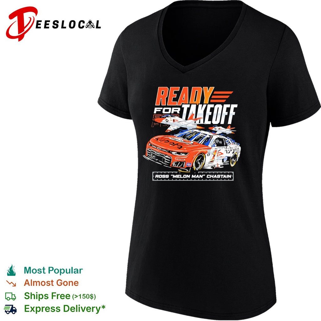 Ross Chastain Trackhouse Racing NASCAR Ready for Takeoff Kubota Nascar Racing shirt