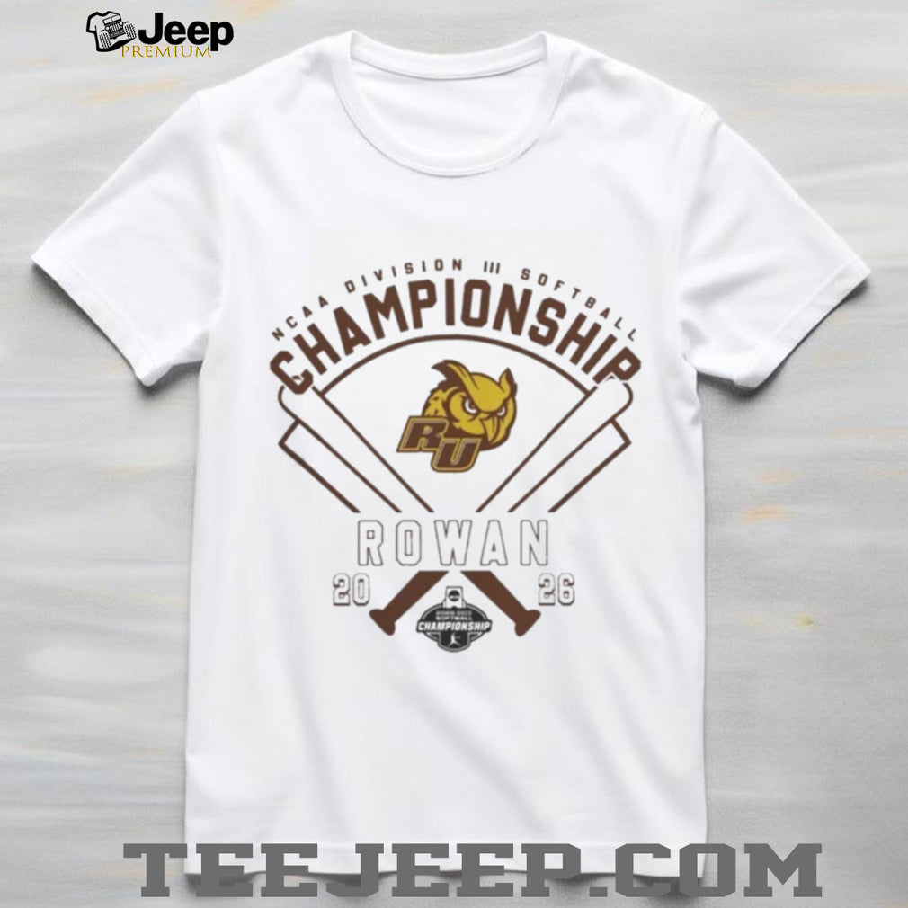 Rowan Profs 2026 NCAA Division III Softball Championship Shirt