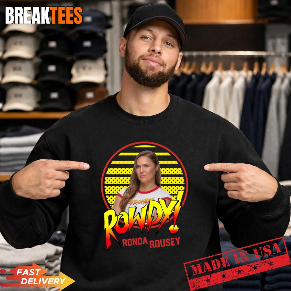 Rowdy Ronda Rousey Graphic T-Shirt