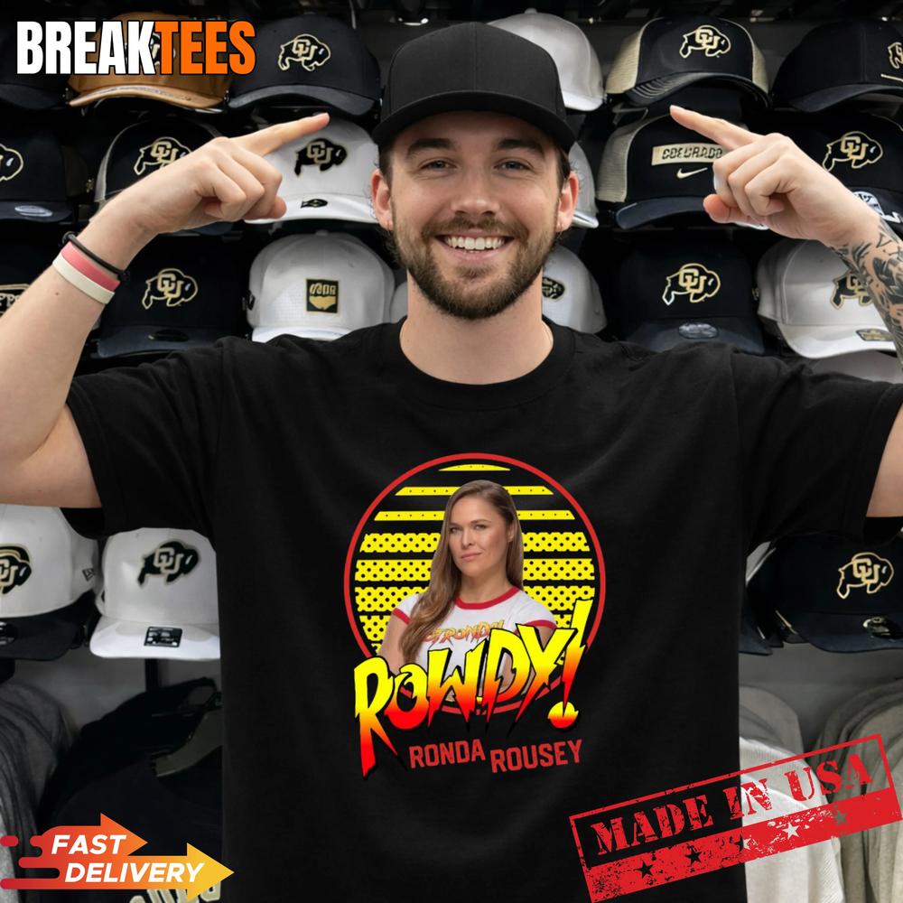 Rowdy Ronda Rousey Graphic T-Shirt