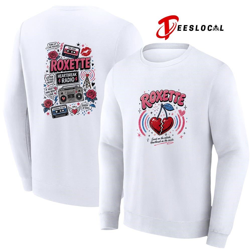 Roxette sweet on the outside heartbreak on the inside shirt