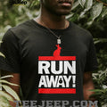 Run Away! Killer Rabbit of Caerbannog Monty Python Parody Shirt