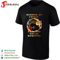 Running on coffee Jesus and awkward social moments humor shirt