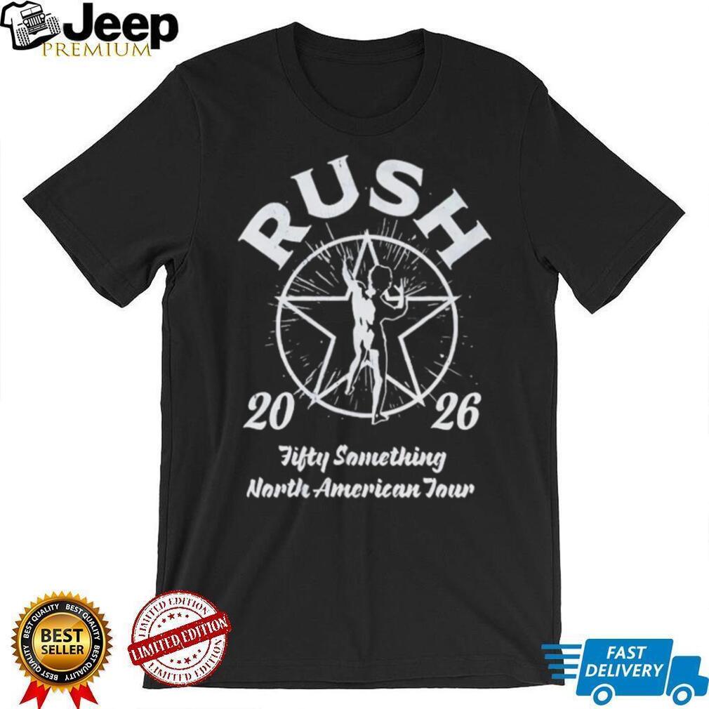 Rush Fifty Something North American Tour 2026 shirt